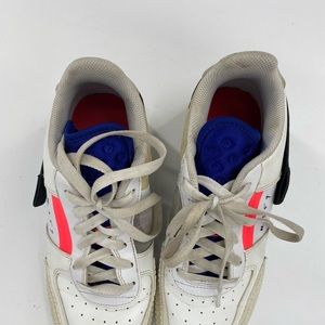 Size 6.5 Nike Airforce 1 Men Low Disrupt White Multicoloured PREOwn bq4793-100